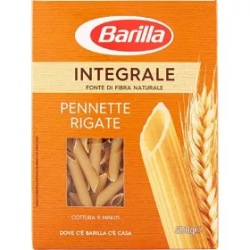   Barilla Penne Rigate Vollkorn 500g – Italienische Pasta oder Reis Zutat für mediterrane Küche