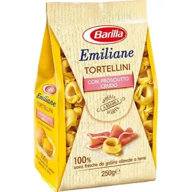   Barilla Tortellini Rohschinken 250g – Italienische Pasta oder Reis Zutat für mediterrane Küche