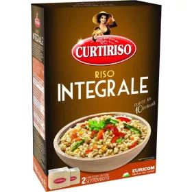   Curtiriso Vollkorn-10-Minuten-Reis 1 kg – Italienische Pasta oder Reis Zutat für mediterrane Küche