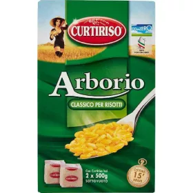   Curtiriso Arborio Superfeiner Reis 1kg – Italienische Pasta oder Reis Zutat für mediterrane Küche