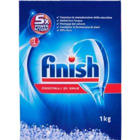   Finishgeschirrspülsalz, 1 kg – Effektives Spülmittel für glänzend sauberes Geschirr