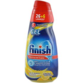   Finish Powergel Zitrone, 650ml – Household Cleaner for Everyday Cleaning