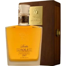   Berta Tre Soli Grappa 70 cl – Alkoholisches Getränk Spirituose oder Likör für Genussmomente
