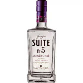   Castagner Suite Nr. 5 Grappa 50 cl – Alkoholisches Getränk Spirituose oder Likör für Genussmomente