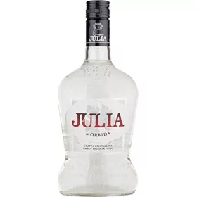   Julia Milder Grappa 40% 70 cl – Alkoholisches Getränk Spirituose oder Likör für Genussmomente