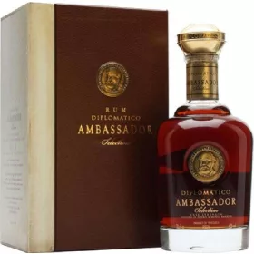   Diplomático Rum Ambassador 70 cl – Alkoholisches Getränk Spirituose oder Likör für Genussmomente