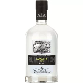   Nation Jamaica Pot Still Weißer Rum 70 cl – Alkoholisches Getränk Spirituose oder Likör für Genussmomente