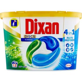   Dixan Farbscheiben 4 in 1 Stück 13 – Household Cleaner for Everyday Cleaning