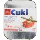 Cuki 1-Portionen-Tablett mit Deckel (5 Stück) – Praktisches Küchenprodukt für Haushalt und Küche