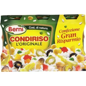   Berni klassisches Condiriso, 3 x 285g – Italienische Pasta oder Reis Zutat für mediterrane Küche