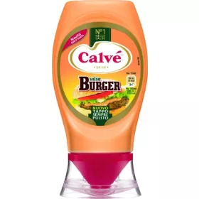   Calve' Burger Sauce, 250ml Flasche Premium Tomatensauce / Pesto – Mediterrane Küche Sauce