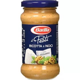   Barilla Pesto Sicilianaglas 190g Premium Tomatensauce / Pesto – Mediterrane Küche Sauce