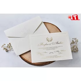 Standart Düğün Davetiyesi 1154 (stk)