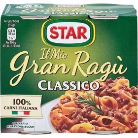   Star Ragu klassischesgan Ragu 2x180g 360g Premium Tomatensauce / Pesto – Mediterrane Küche Sauce