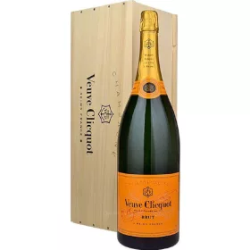   Veuve Clicquot Brut Jeroboam Champagner 3 L – Alkoholisches Getränk Spirituose oder Likör für Genussmomente