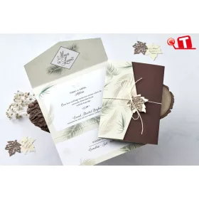 Standart Düğün Davetiyesi 1177 (stk)