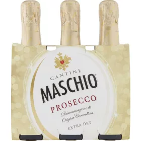   Maschio Prosecchino 3 x 20cl – Alkoholisches Getränk Spirituose oder Likör für Genussmomente