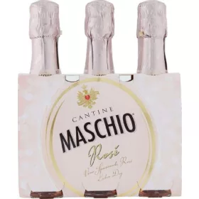   Maschio Prosecchino Rosé 3 x 20cl – Alkoholisches Getränk Spirituose oder Likör für Genussmomente