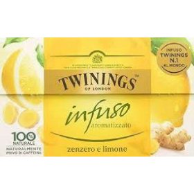   Twinings Ingwer-Zitronen-Aufguss 20F 30g – Tea Coffee or Sugar Product for Breakfast and Hot Drinks