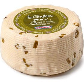   Zappala Cheese mit Caciotta-Oliven Legustose 3 kg - Traditional Cheese for Breakfast, Cook