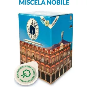   Borbone Nobile Schoten 50 Stk – Tee Kaffee oder Zuckerprodukt für Frühstück und Heißgetränke