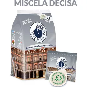   Borbone Decisa Schoten 15 Stk – Tee Kaffee oder Zuckerprodukt für Frühstück und Heißgetränke