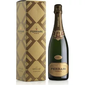   Ferrari Perlé Schaumwein 75cl Ferrari Brut Schaumwein 75cl – Alkoholisches Getränk Spirituose oder Likör für Genussmomente