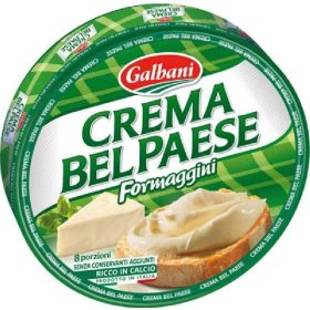   Galbani Crema Bel Paese Käse 8 Stück 175g - Traditioneller Käse für Frühstück, Küche & vie