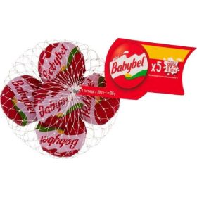   Bel İtalia Babybel Mini 5 x 20g 100g - Milchprodukt für Küche, Frühstück & täglichen Genus