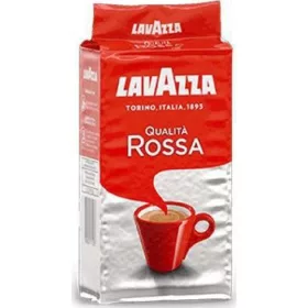   Lavazza Qualita „Rossa Caffè“ 250g – Tee Kaffee oder Zuckerprodukt für Frühstück und Heißgetränke