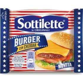   Kraft Burgerkäsescheiben 185g - Traditioneller Käse für Frühstück, Küche & vielseitige Rez