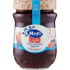   Hero Light Wild Beerenmarmelade imglas, 280g Honig oder Fruchtaufstrich – Frühstück Brotaufstrich Süßer Genuss