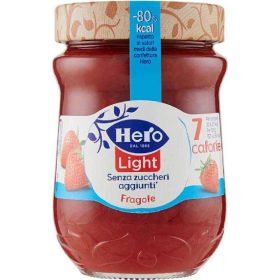   Hero Light Erdbeermarmelade imglas 280g Honig oder Fruchtaufstrich – Frühstück Brotaufstrich Süßer Genuss
