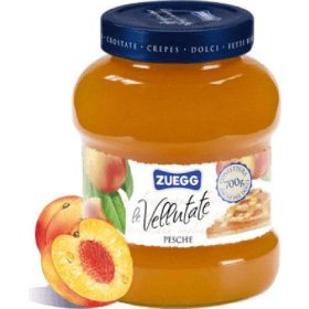   Zuegg Pfirsichmarmelade imglas 700g Honig oder Fruchtaufstrich – Frühstück Brotaufstrich Süßer Genuss