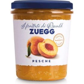   Zuegg Pfirsichmarmelade imglas 320g Honig oder Fruchtaufstrich – Frühstück Brotaufstrich Süßer Genuss