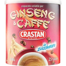   Crastanginseng & Kaffee 200g – Tee Kaffee oder Zuckerprodukt für Frühstück und Heißgetränke