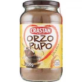   Crastan Orzo Pupo Löslich 200 g – Canned Legumes or Vegetables for Salads, Soups and Everyday Cooking