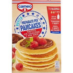   Cameo-Pfannkuchenmischung 250g – Süße oder salzige Snacks für unterwegs und Genussmomente