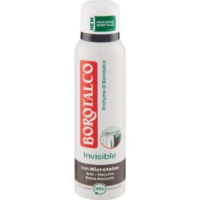   Borotalco Invisible Spray Deodorant 150ml – Premium Personal Care Product for Daily Hygiene