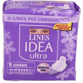   Lines Idea Ultra Day Ali 9 Stück – Premium Personal Care Product for Daily Hygiene