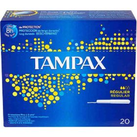   Blaue Tampax Standardpackung, 20 Stück – Premium Personal Care Product for Daily Hygiene