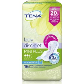   Tena Lady Discreet Mini Plus Handtücher, 16 Stück – Premium Personal Care Product for Daily Hygiene