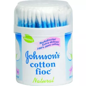  Johnson's Baby Wattestäbchen 100 Stück Baby Cotton Buds Hygienic Care