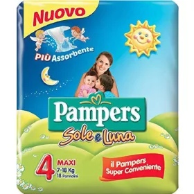   Pampers Sun & Moon Maxi 17 Stück Premium Baby Diapers High Absorbency Comfortable Protection