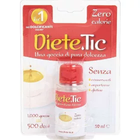   Diete.Tic Flüssigsüßstoff im Beutel, 50ml – Tee Kaffee oder Zuckerprodukt für Frühstück und Heißgetränke
