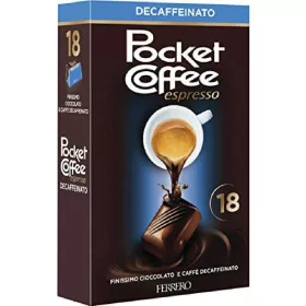   Pocket Coffee T18 Entkoffeiniert – Süße oder salzige Snacks für unterwegs und Genussmomente