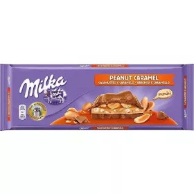   Milka Schokolade Erdnuss-Karamell 276g – Süße oder salzige Snacks für unterwegs und Genussmomente