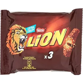   Nestlé Lion Multipack 3 x 42g – Süße oder salzige Snacks für unterwegs und Genussmomente