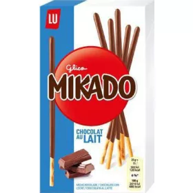   Saiwa Mikado Milch 75g – Süße oder salzige Snacks für unterwegs und Genussmomente