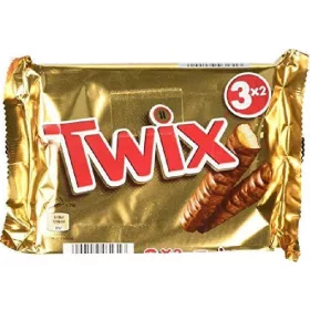   Twix Multipack 25 x 3 x 150g – Süße oder salzige Snacks für unterwegs und Genussmomente